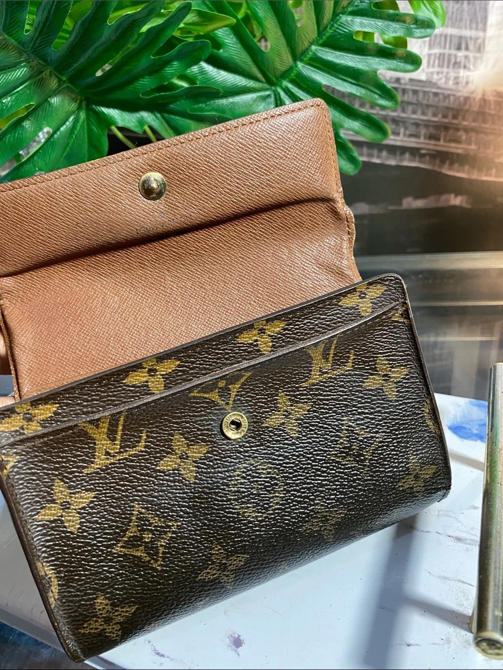 Authentic Rare Louis Vuitton Vintage Monogram Wallet